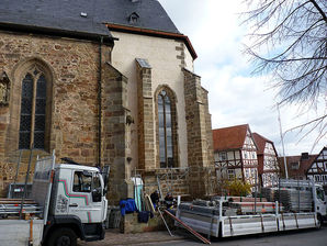 Kirchenrenovierung 2010 / 2011 (Foto: Karl-Franz Thiede)